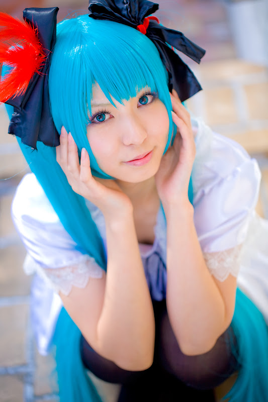 CosRain.Com Rinami＇s COSPLAY - Miku Hatsune  