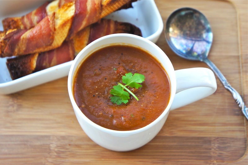 Roasted Eggplant Soup