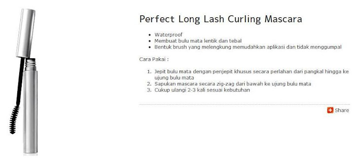 Perfect Long Lash Curling Mascara - $ 18