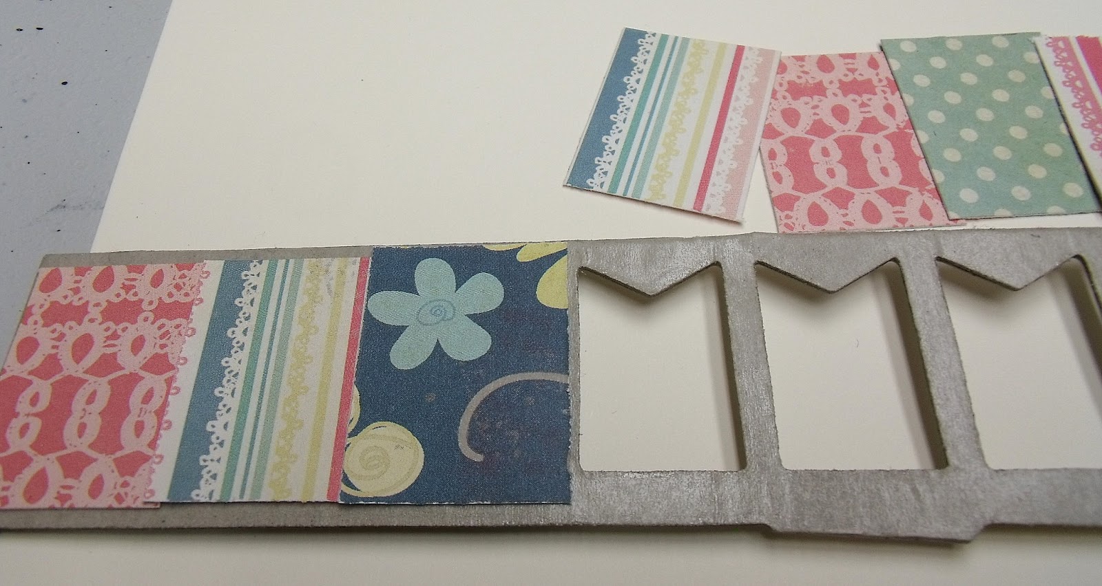 My Creative Scrapbook How to Use Chipboard Sticker Negatives to Make