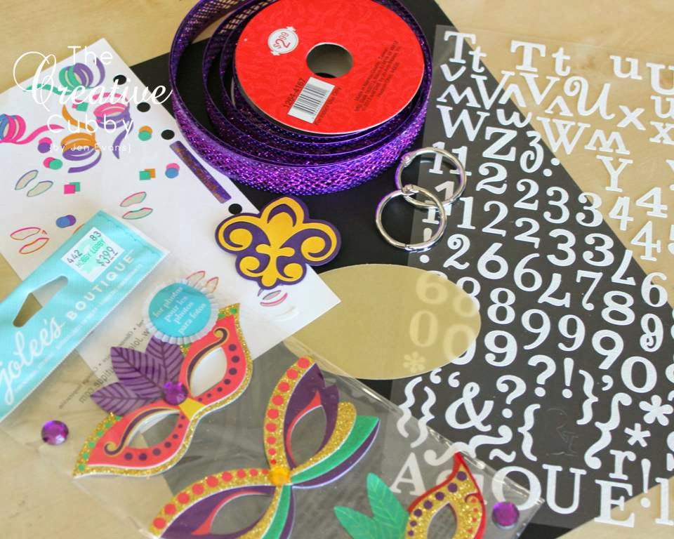 mardi gras holiday cards