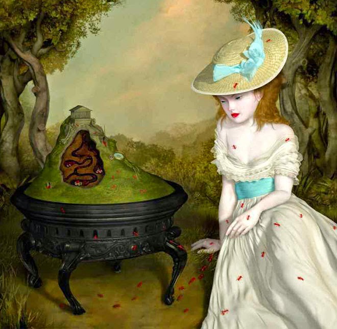 25 Unusual, Surreal and Disturbing Paintings by Ray Caesar Fine Art