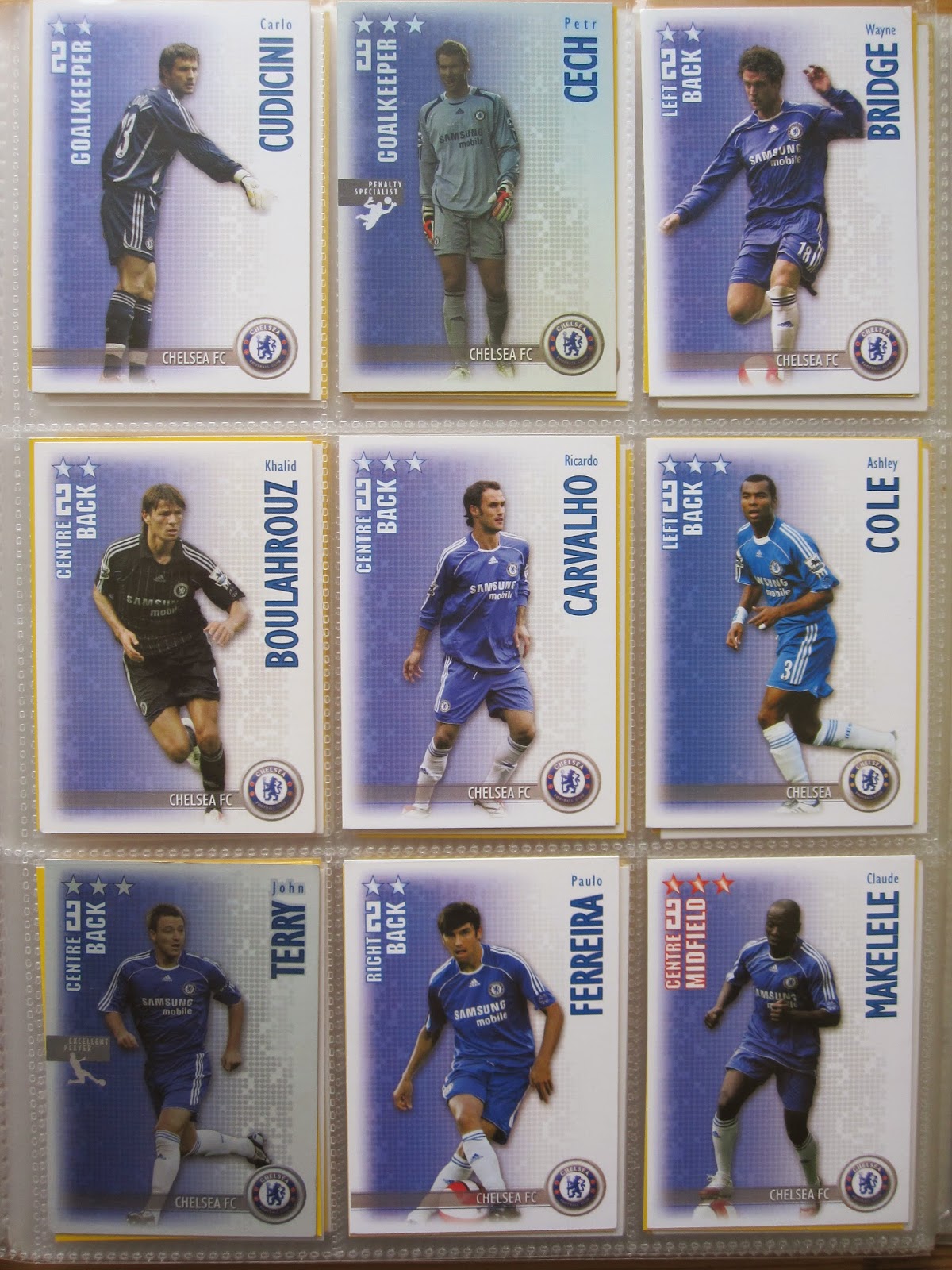 Only Good Stickers: Premier League Shoot Out 2006-2007 (cards)