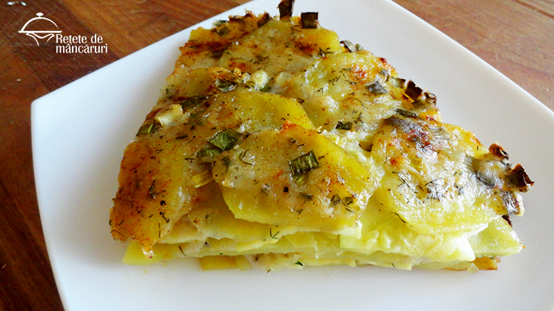 Retete De Mancaruri Potato Tart With Onions And Zucchini Retete Simple Tarta De Cartofi Si Dovlecei Cu Ceapa Verde