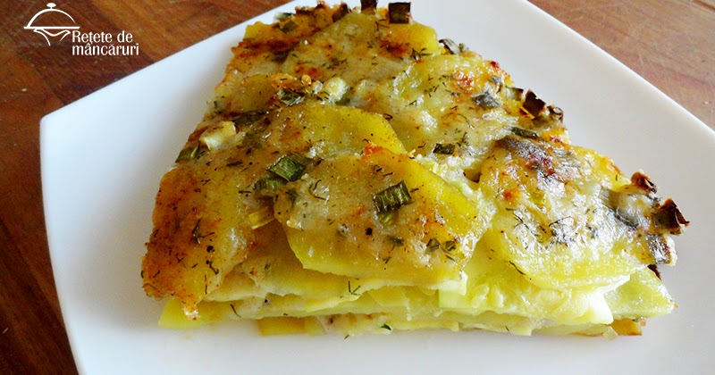 Retete De Mancaruri Potato Tart With Onions And Zucchini Retete Simple Tarta De Cartofi Si Dovlecei Cu Ceapa Verde