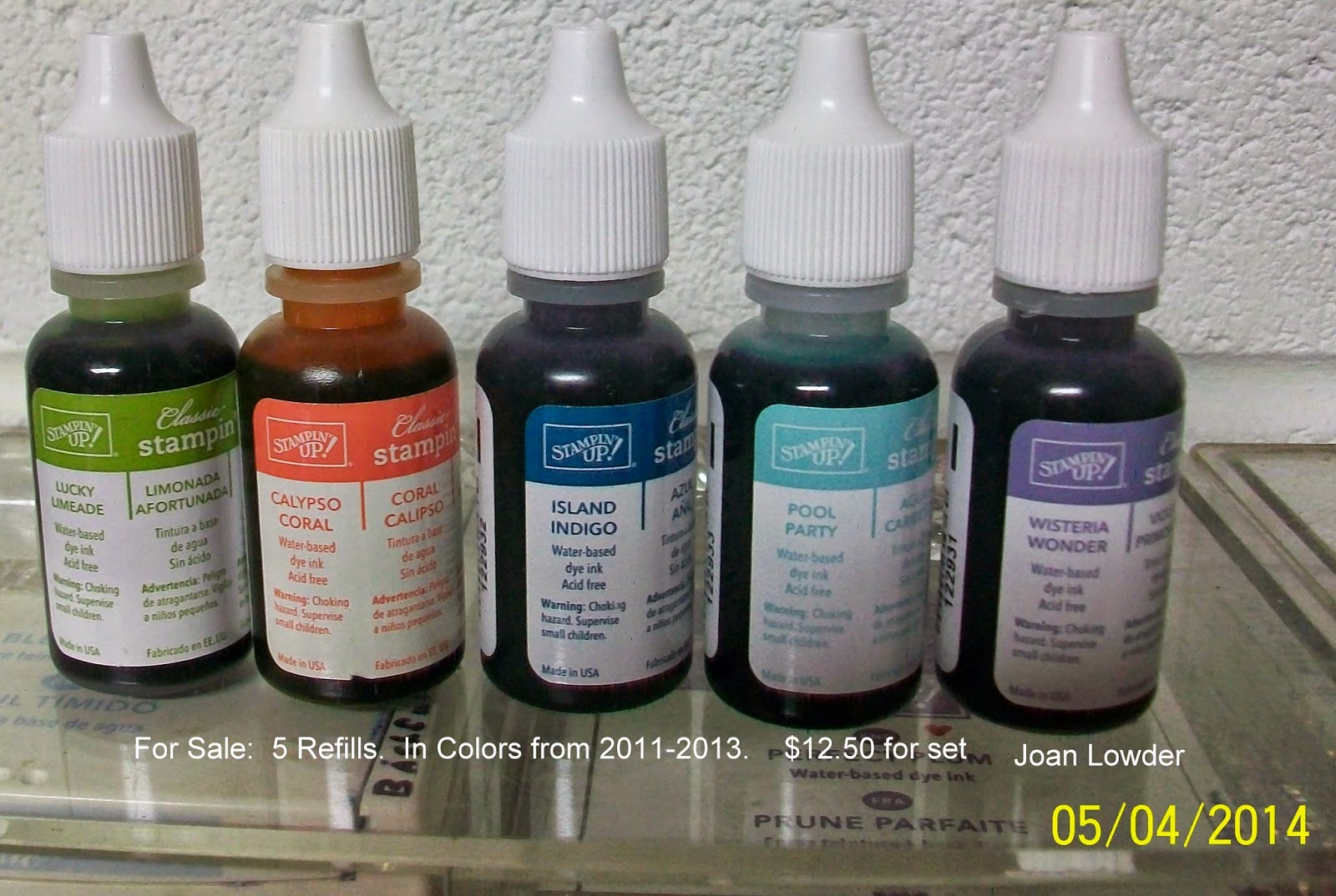 Joan Lowder's Creative Corner Stampin Up retired items for Sale