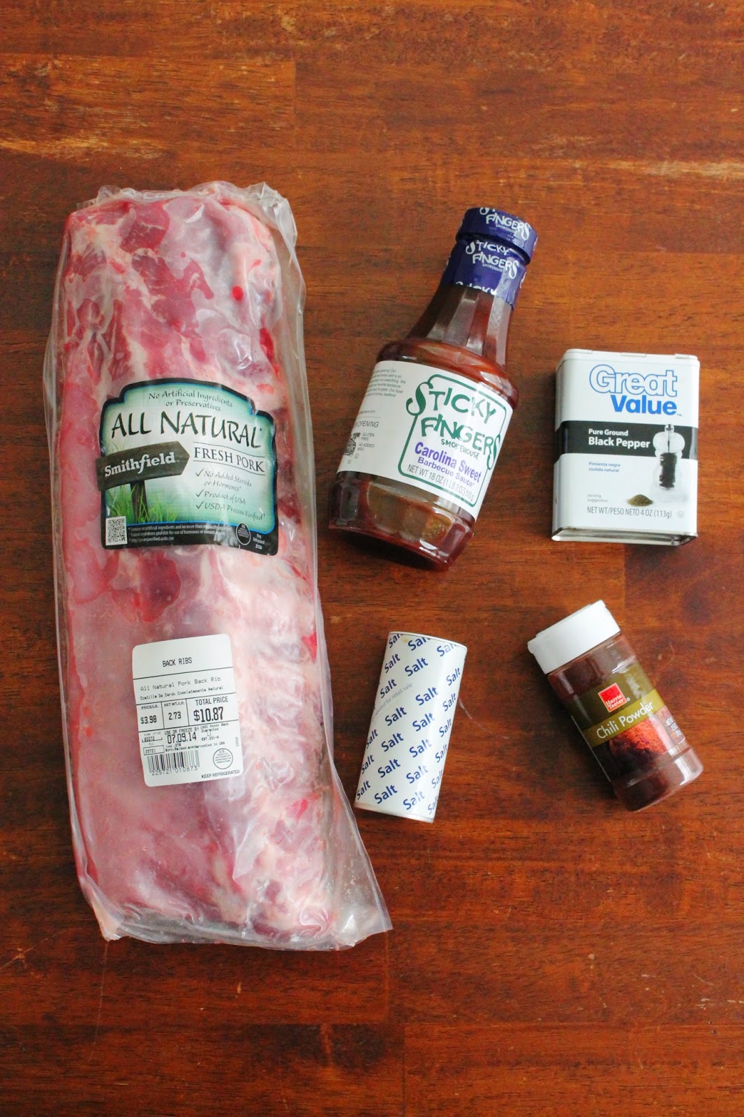 5 Ingredient Baby Back Ribs