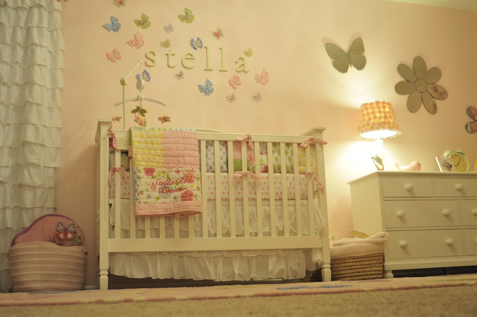 A Family Called the Bruners Stella's Garden Themed Nursery
