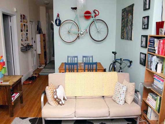 bike storage solutions small apartment