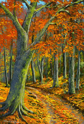 pinturas-al-oleo-paisajes-de-otoño paisajes-de-otoño