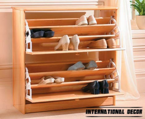 open shoe racks, wooden shoe rack