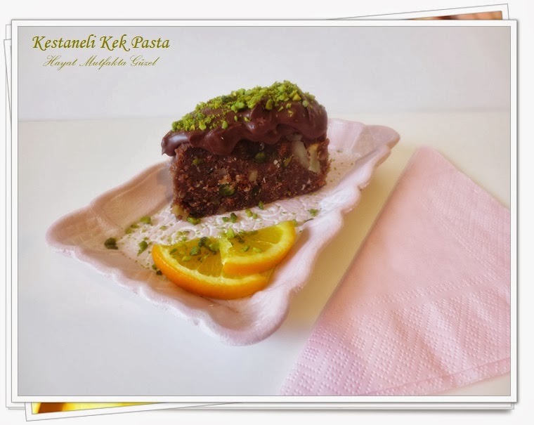 KESTANELİ KEK PASTA