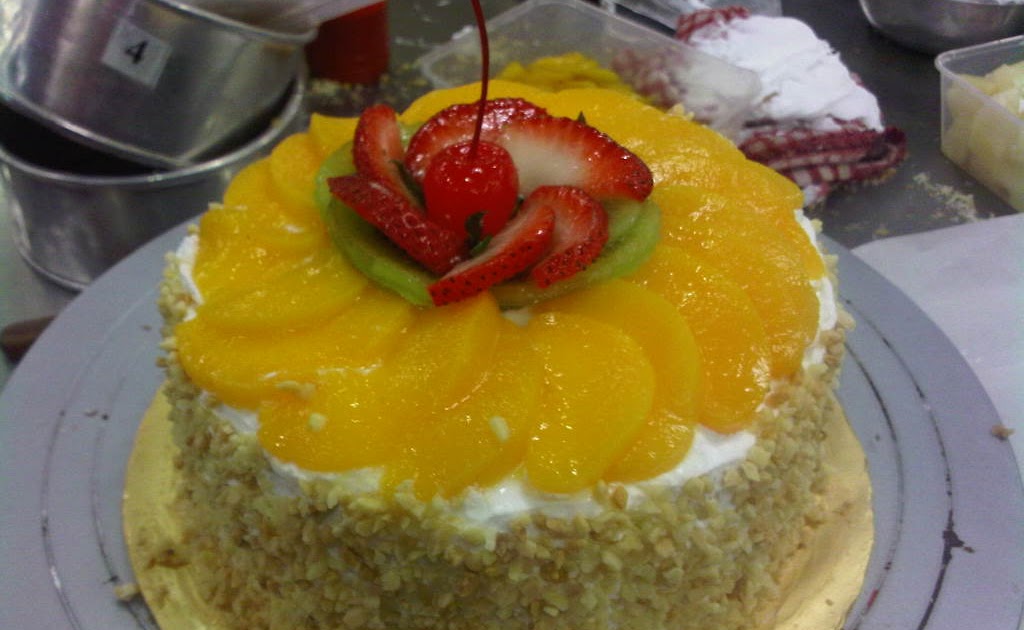 Fruit Flan Cake ++