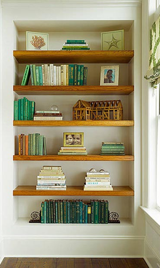 how to style shelves