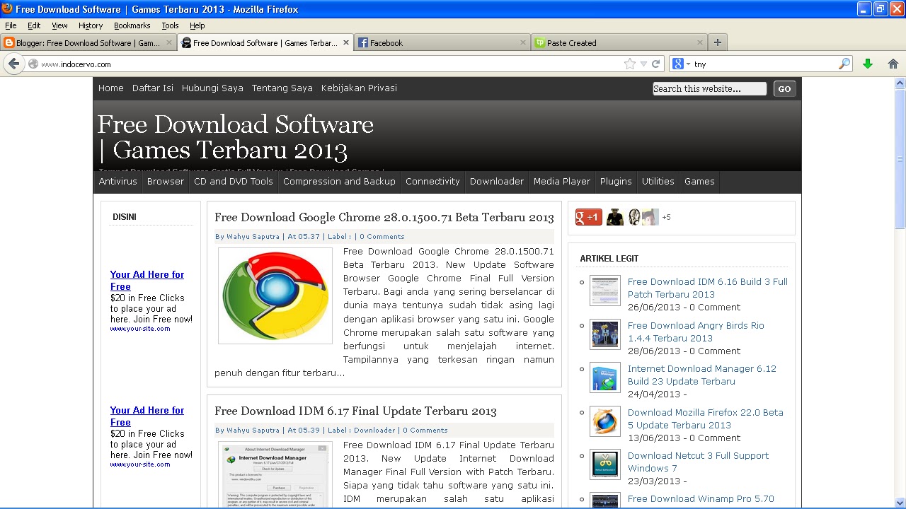 Download Mozilla Firefox Terbaru 2013 Full Version