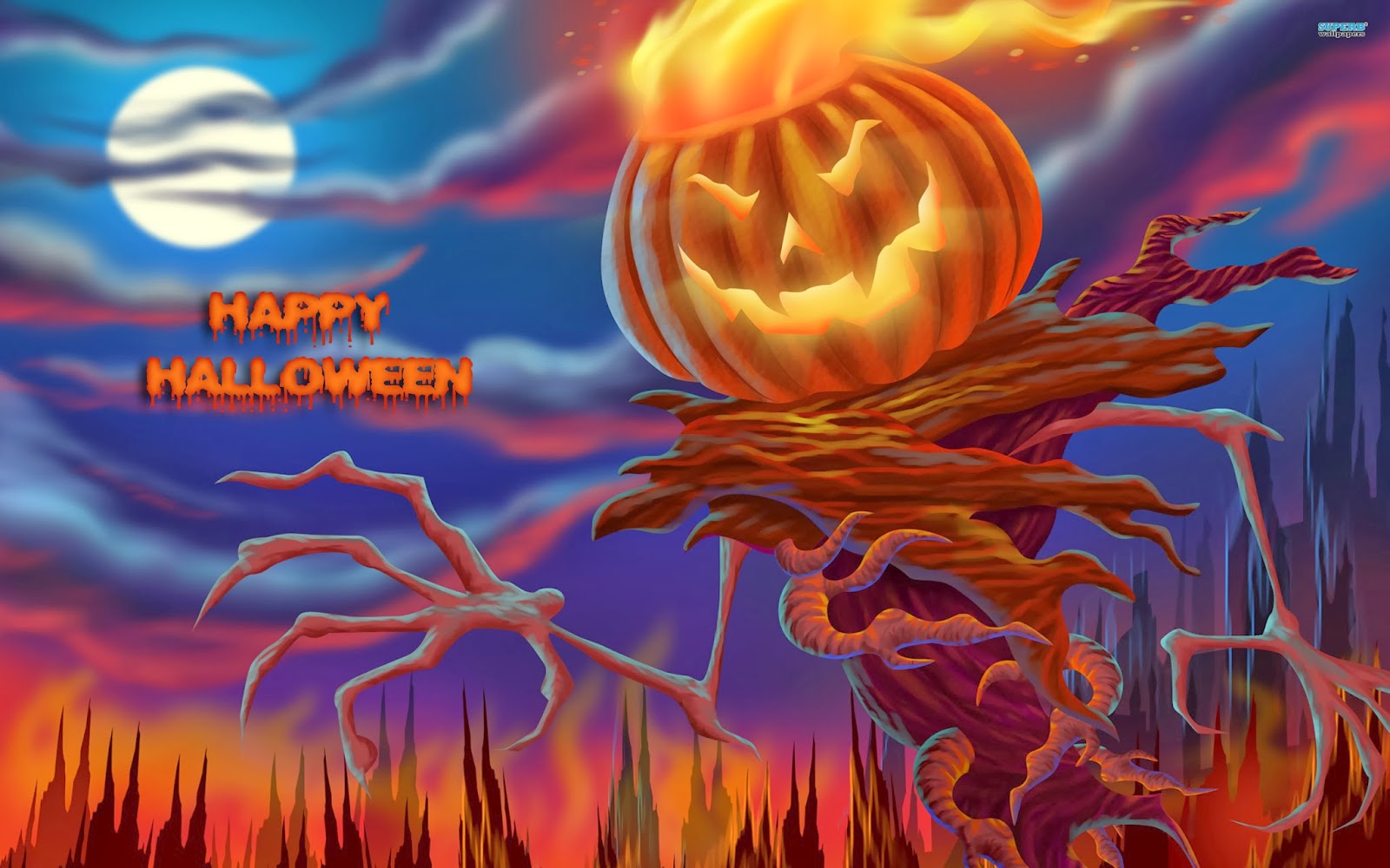 Hd Wallpapers Blog: Happy Halloween Wallpaper