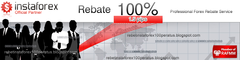 Rebet InstaForex 100%