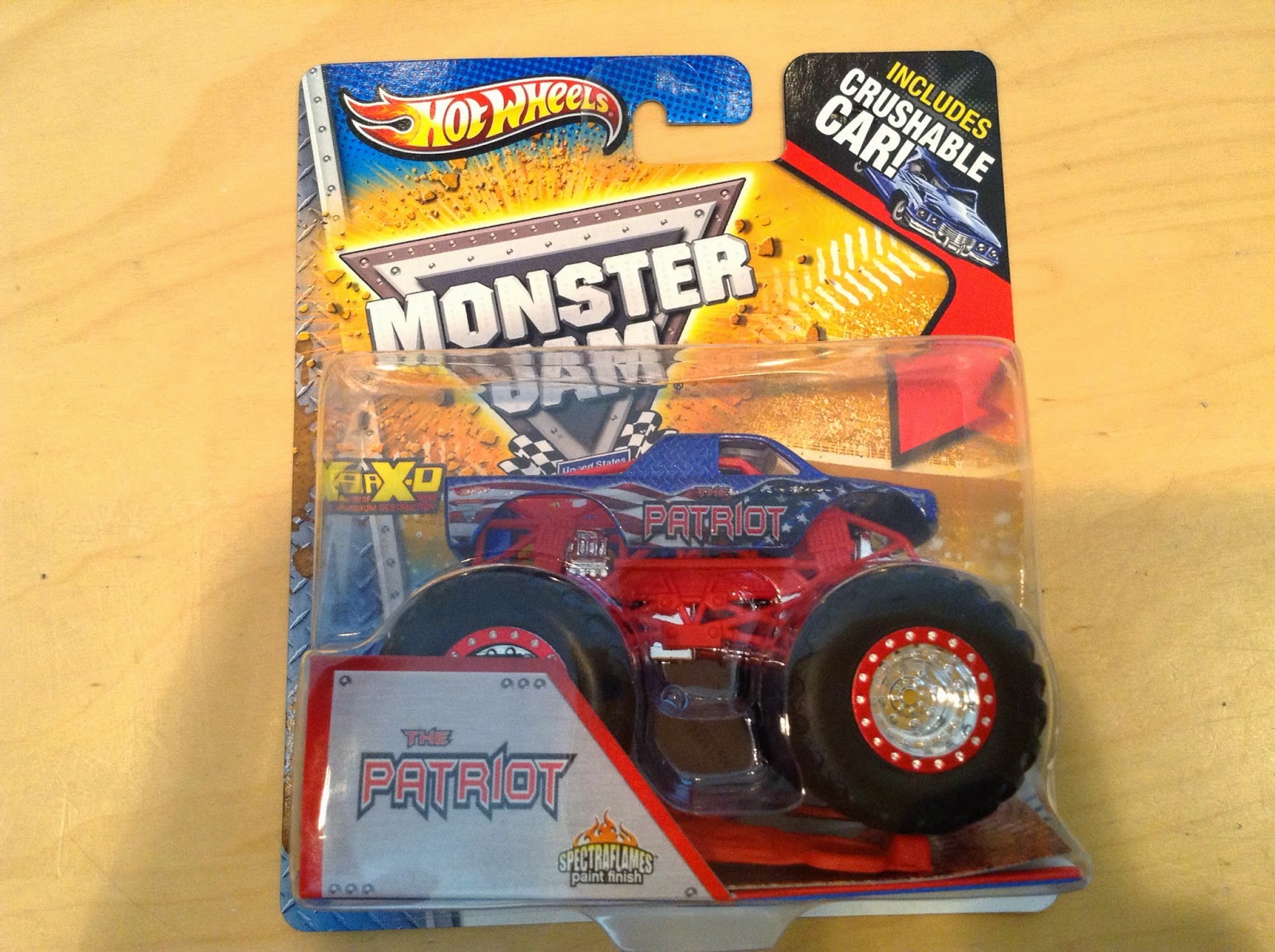 Julian's Hot Wheels Blog The Patriot Monster Jam Truck