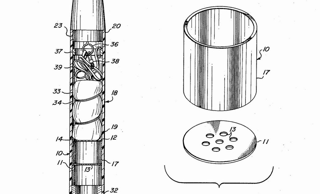 Model Rocket Building Old Centuri Baffle Patent