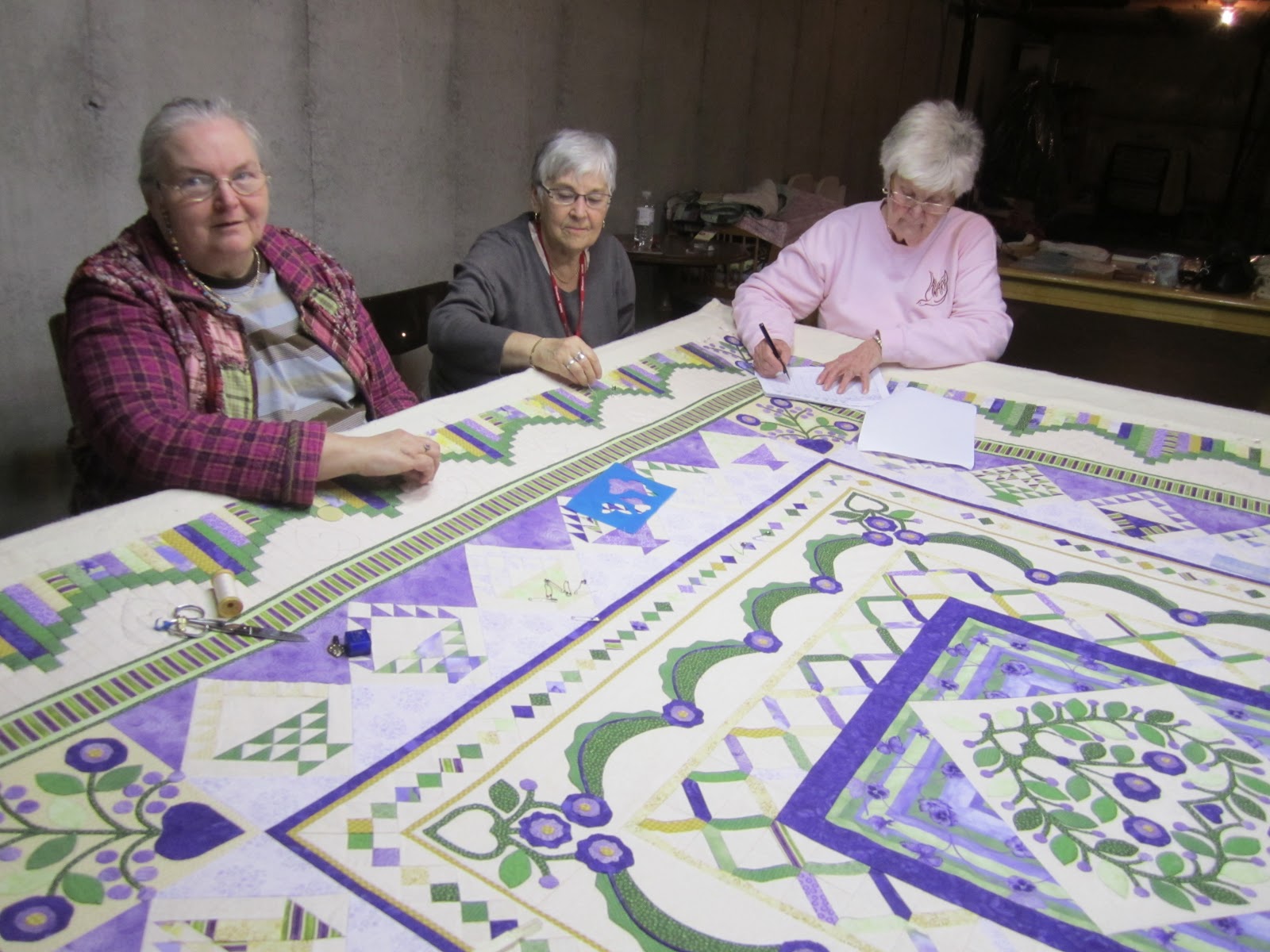 Lindsay Creative Quilters' Guild Raffle Quilt