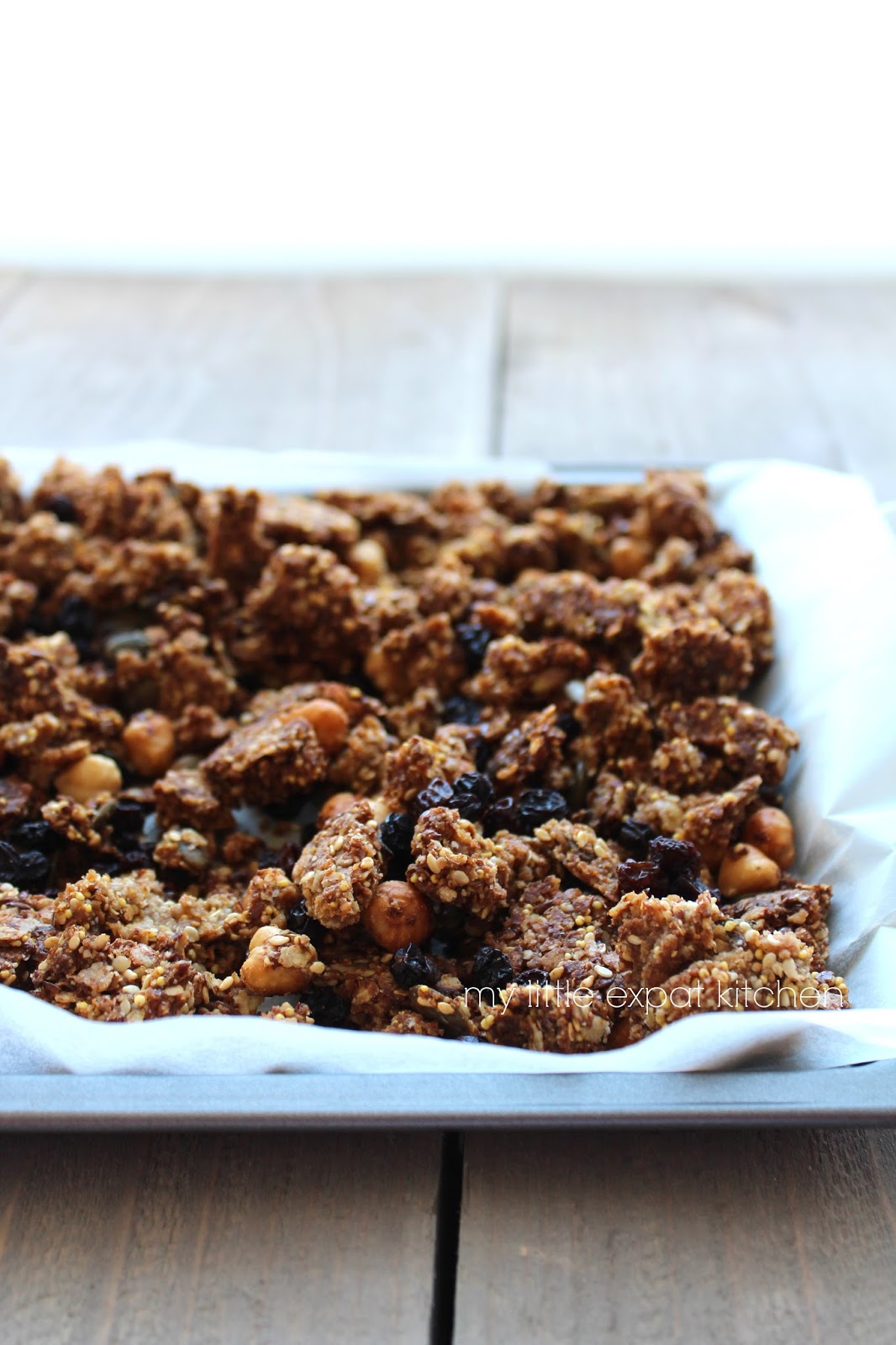 My Little Expat Kitchen (in Greek) Granola με φαγόπυρο, φουντούκια