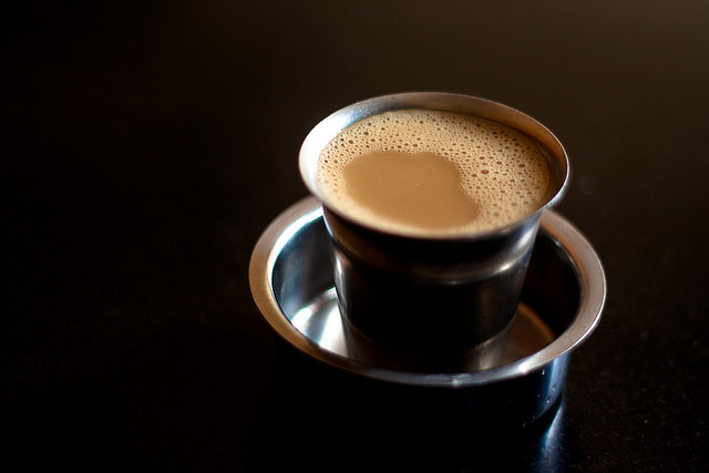 Authentic South Indian Filter Coffee /Kaapi, how to use a South Indian  coffee filter at home 