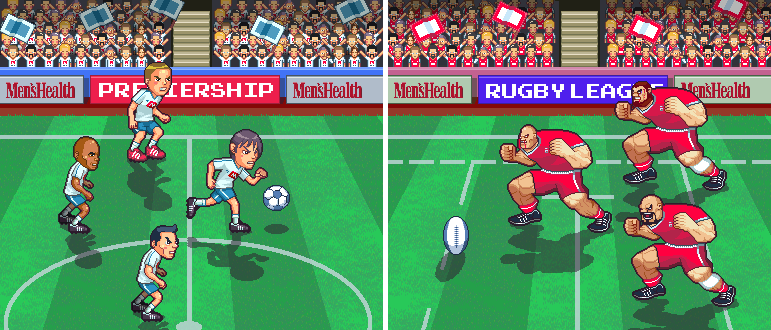 Football Vs Rugby