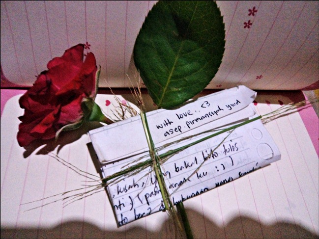 YWD's Blog: Surat Cintaku yang Pertama ♥ One year anniversary