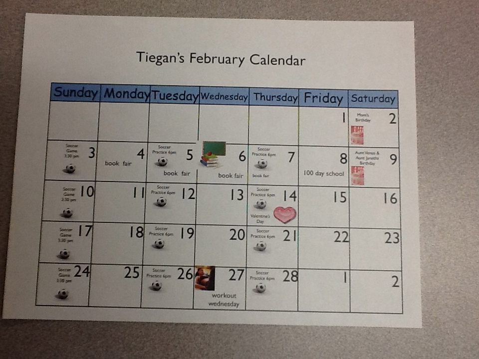 Creating Calendars in First Grade - Learning to the Core