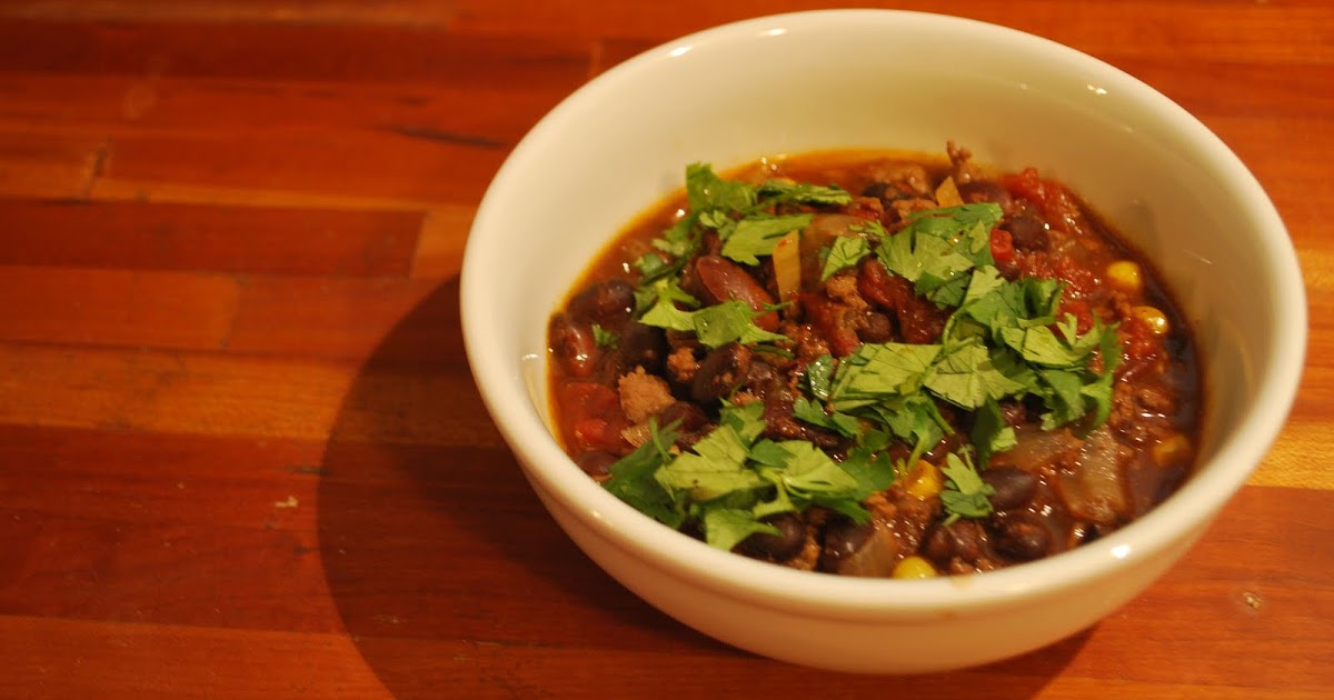 Candida and Food Crockpot Chili