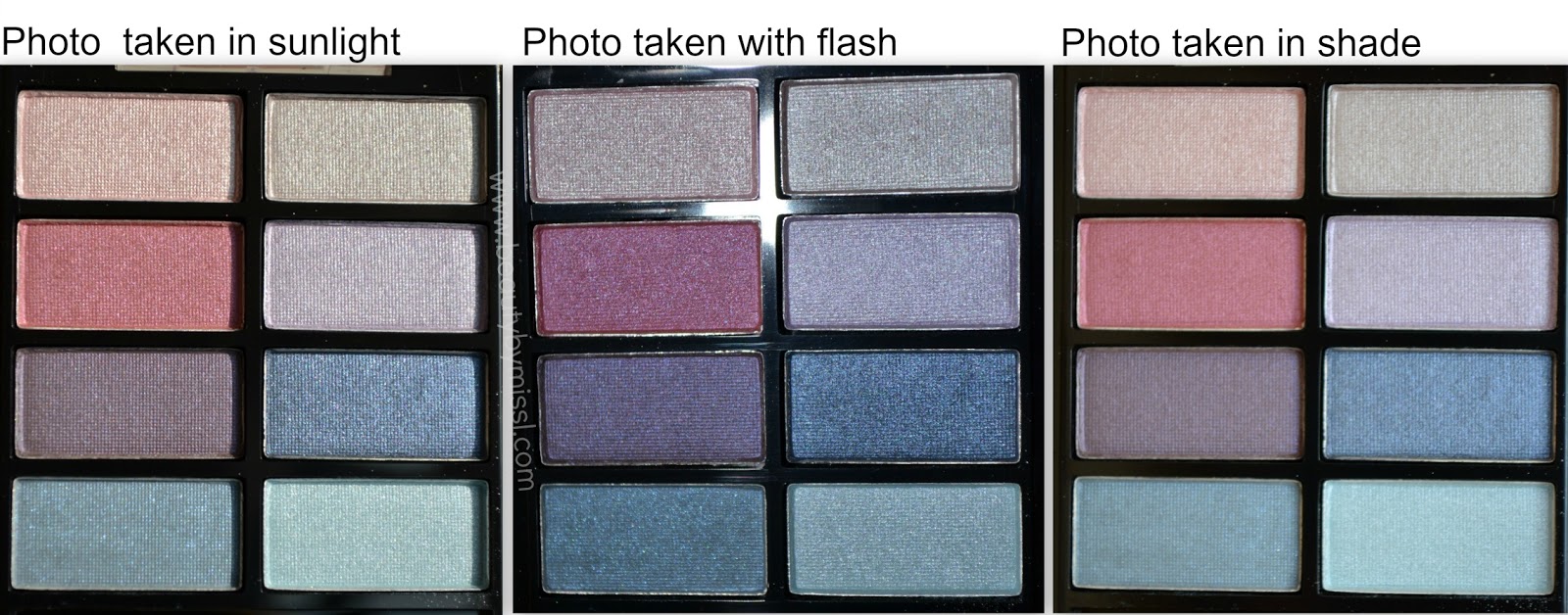 Oriflame Pure Colour Eye Shadow Palette in Midnight&Pink Beauty by Miss L