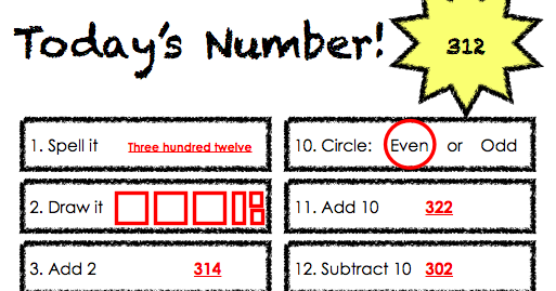 TechSpire: Today&rsquo;s Number Template