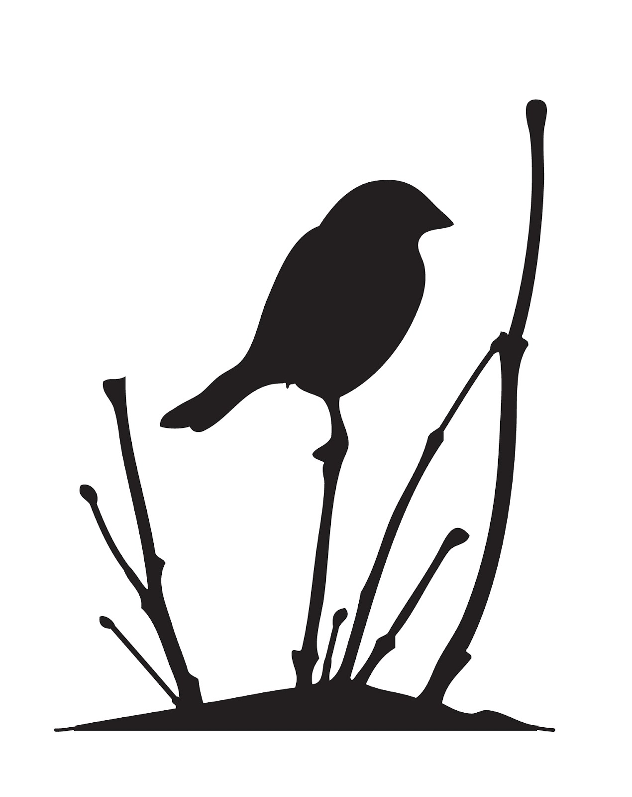 Black Bird Logo