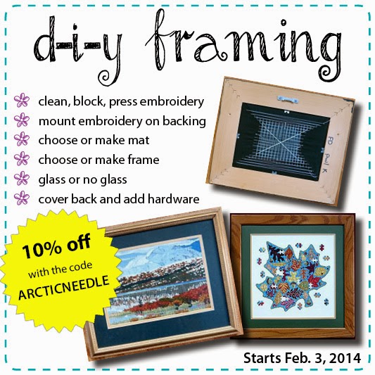 DIY Framing Class Winner Arctic Needle