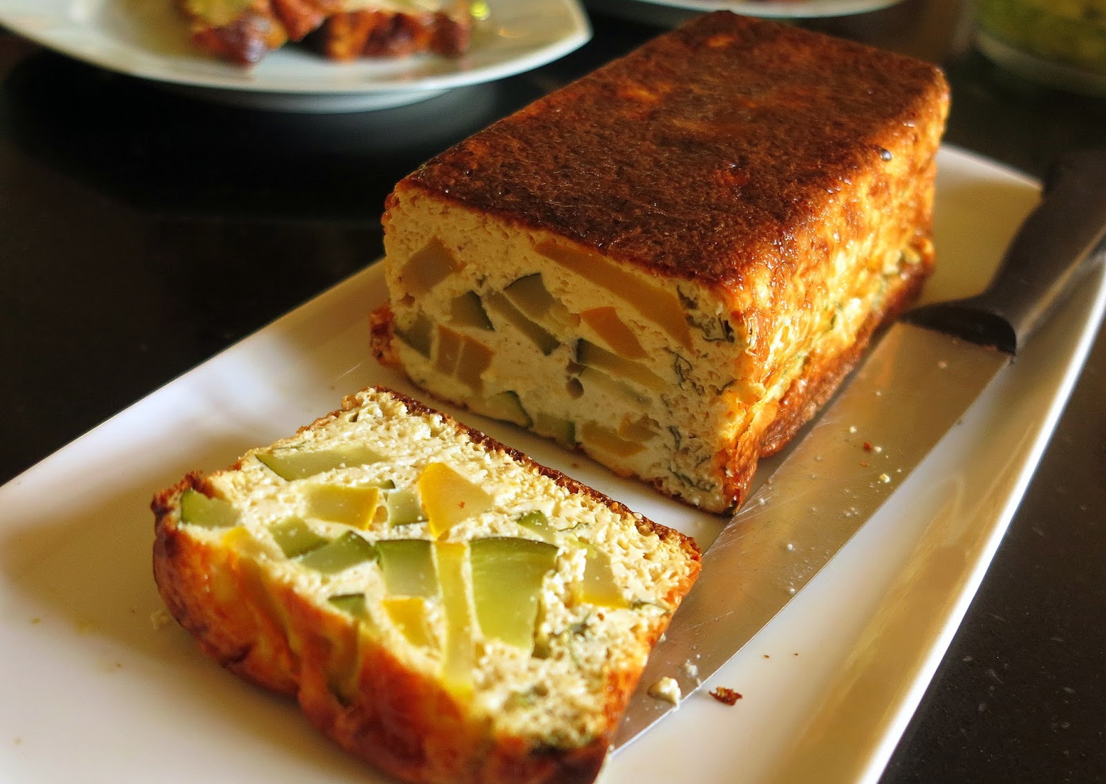 Ambiances et Gourmandises de MJ Terrine de courgettes