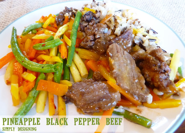 Pineapple Black Pepper Beef Honestly Good Meal | a new microwave meal option from Lean Cuisine that is healthy and only contains natural ingredients | #HonestlyGood #PMedia #ad