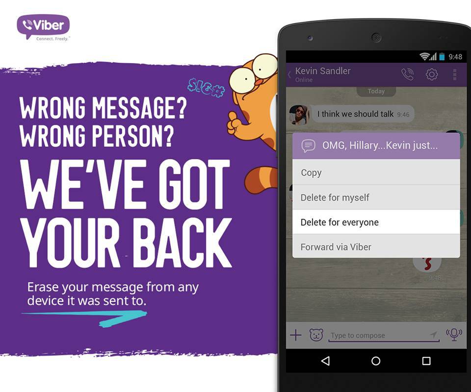 how to update viber without erasing messages
