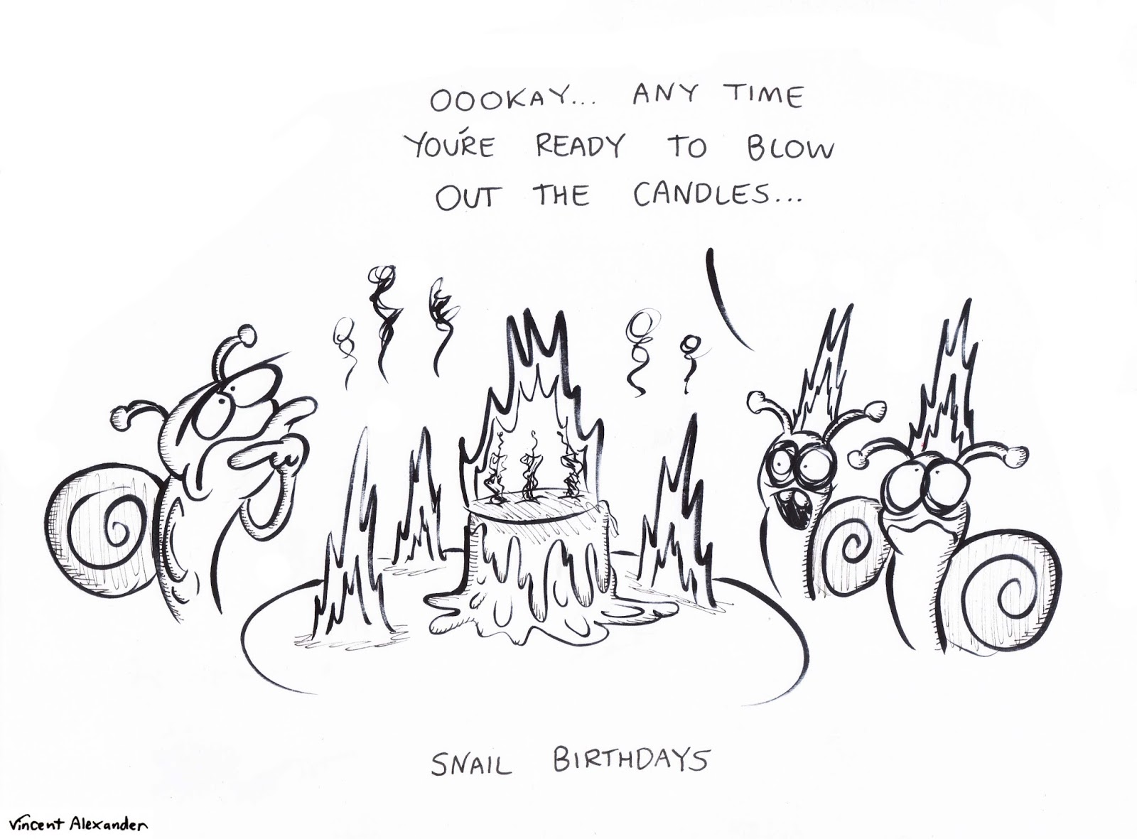 vincent alexander cartoons snail
