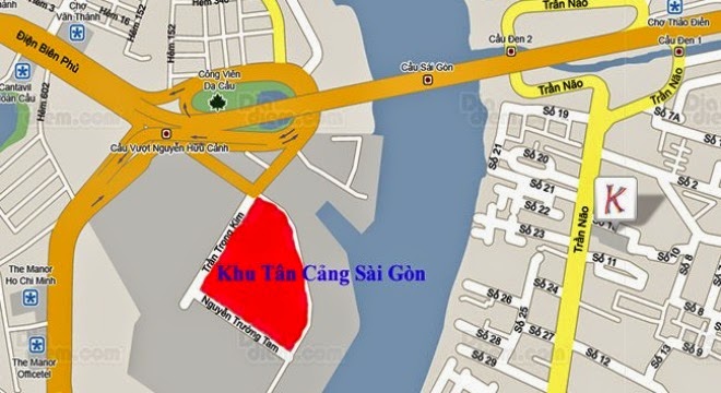 vị trí vinhomes tân cảng saigon vị trí vinhomes tân cảng saigon