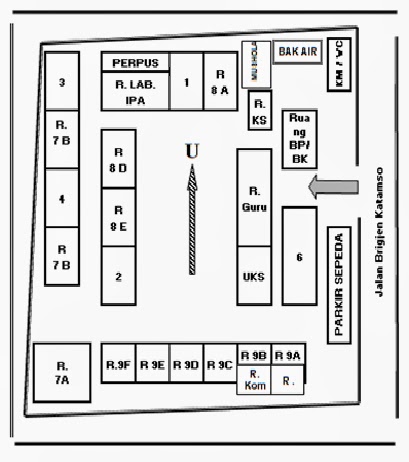 Bahasa Kita: Menemukan Tempat atau Arah pada Denah