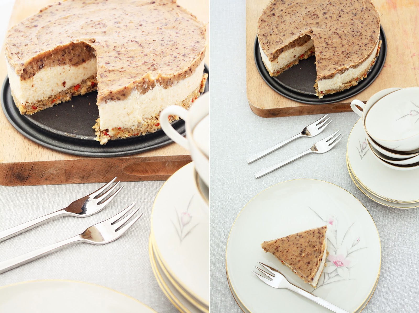 NeighbourFood Market Macademia en caramel cheesecake zonder zuivel