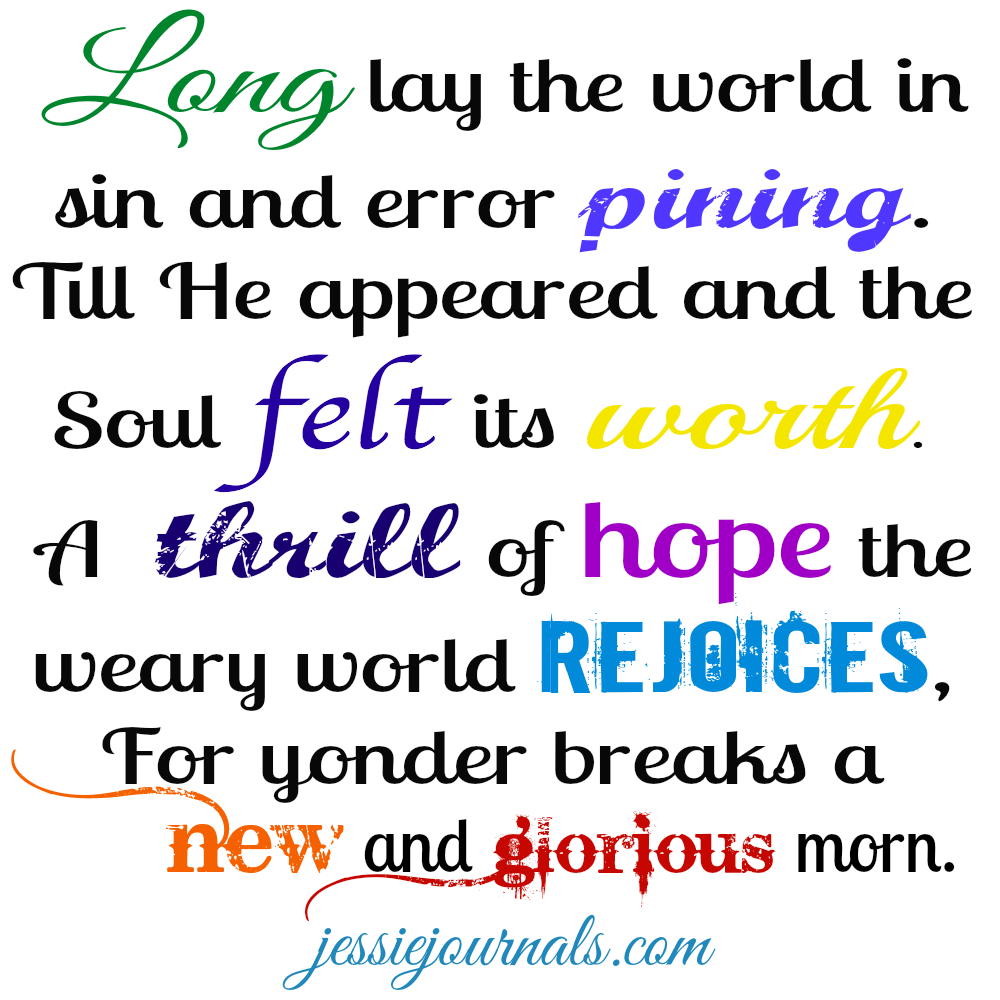 jessie journals christmas carols i love christmas lyrics
