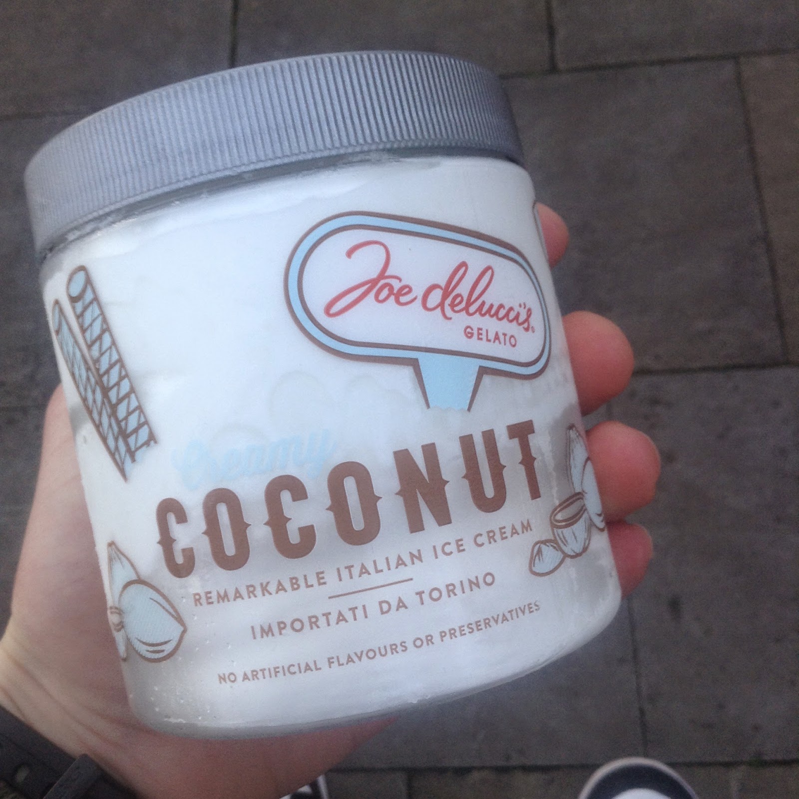 Joe Delucci S Coconut And Berries Cream Italian Gelato Ice Creams