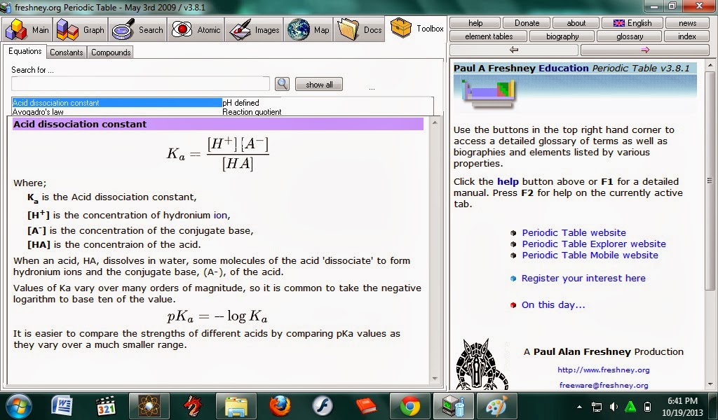 Asyik! Sekarang sudah bisa di ownload Software kimia Tabel