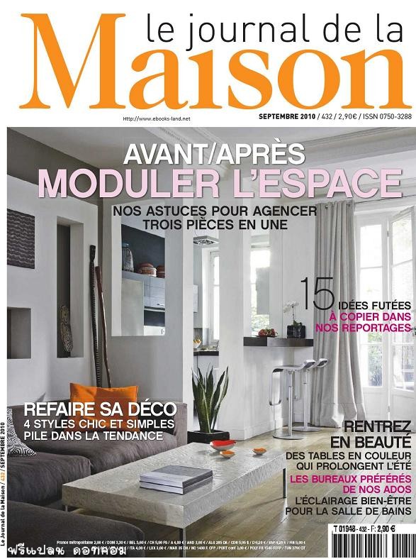 Le Journal de la Maison No.432 September 2010