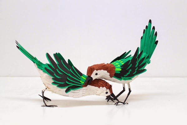 Luar Biasa Hewan-Hewan Yang di Bentuk Dari Paper Art dan Paper Craft Luar Biasa Hewan-Hewan Yang di Bentuk Dari Paper Art dan Paper Craft