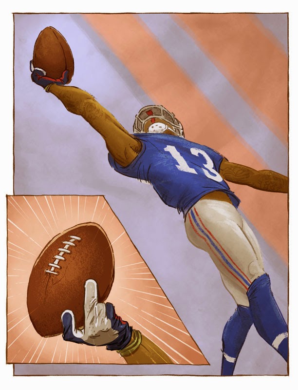 Featured image of post Drawing Odell Beckham Jr One Handed Catch Beckham caught 33 passes with just his right hand in a minute setting the guinness world record