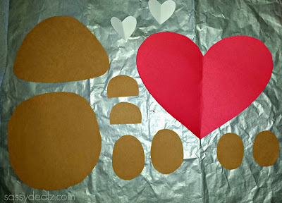 bear valentine craft