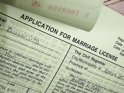 tagaytay weddings requirements for obtaining a marriage license in pa marriage license application form