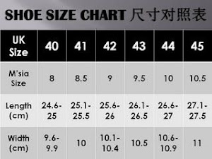 Shoe size